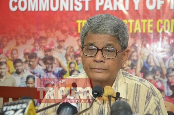 Over 4,000 attacks on Left in Tripura under BJP's rule: claims CPI-M Over 4,000 attacks on Left in Tripura under BJP's rule: claims CPI-M
